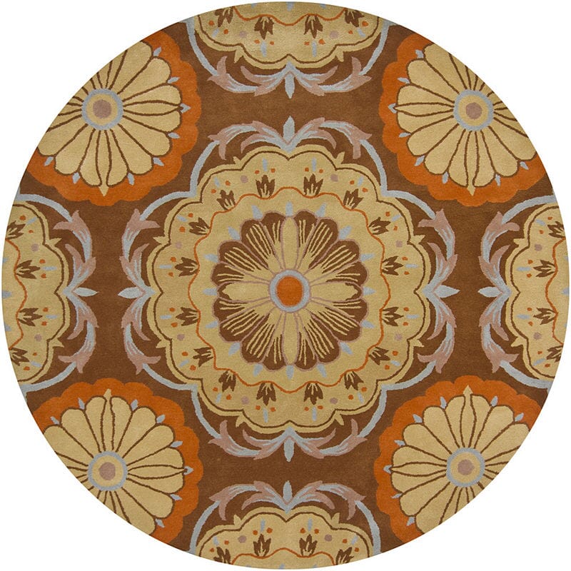 Chandra Dharma dha-7536 Tan & Ivory Rugs.