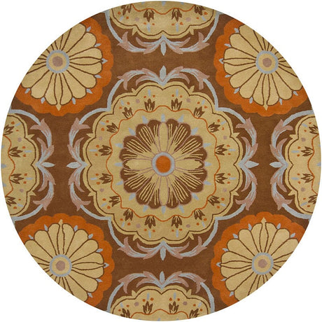 Chandra Dharma dha-7536 Tan & Ivory Rugs.