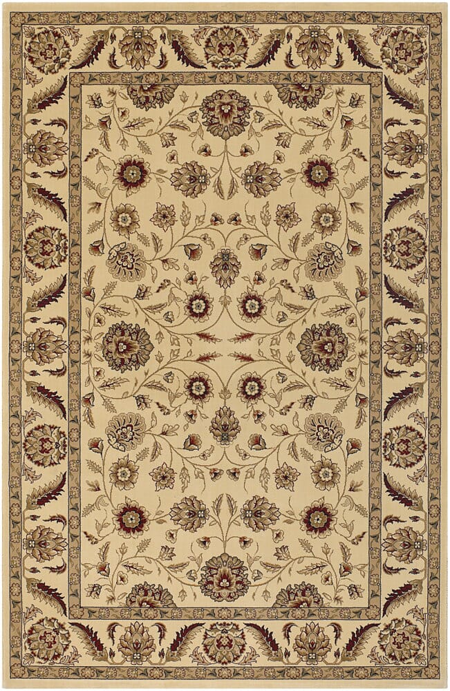 Chandra Diamond Dia10300 Cream / Burgundy / Brown Rugs.