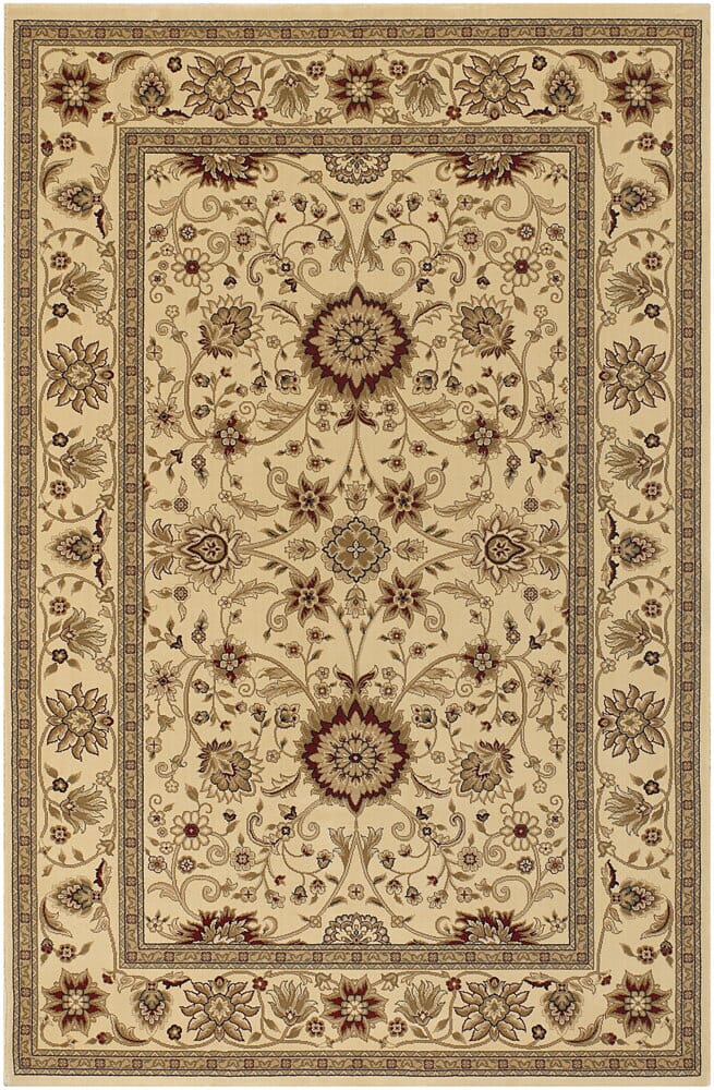 Chandra Diamond Dia10303 Cream / Burgundy / Brown Rugs.