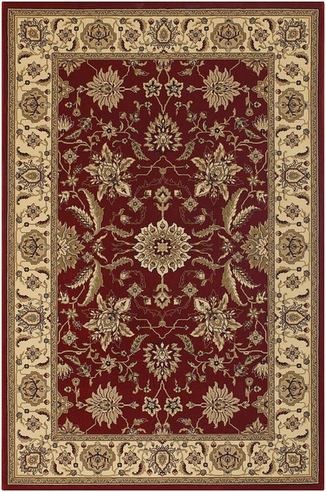 Chandra Diamond Dia10305 Burgundy / Cream / Brown Rugs.
