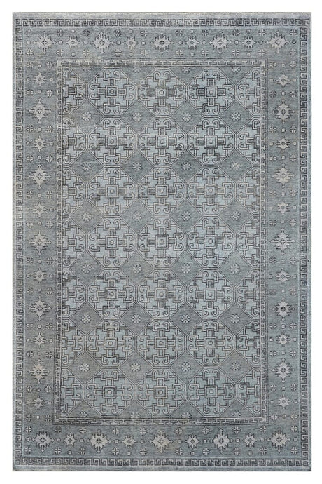 Chandra Eden Ede-49001 Blue / Black Rugs.