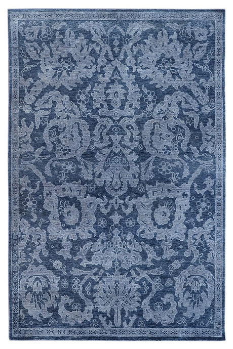 Chandra Eden Ede-49005 Blue / Grey Rugs.