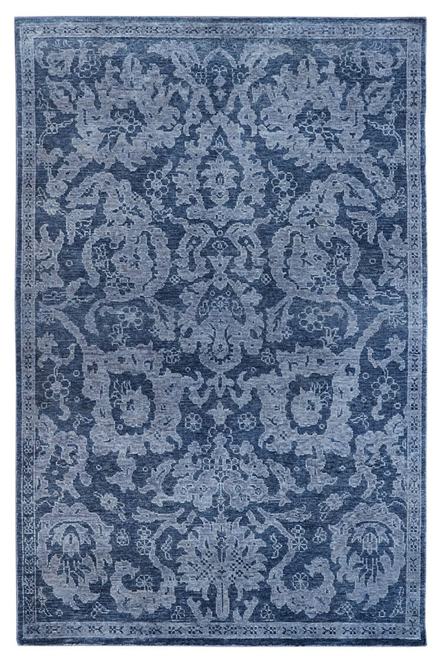 Chandra Eden Ede-49005 Blue / Grey Rugs.