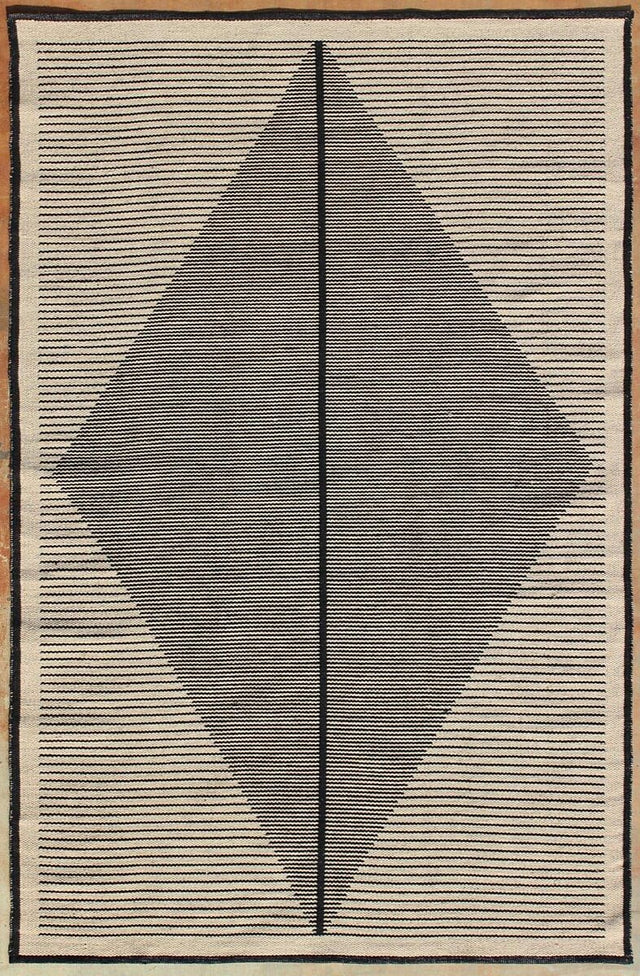 Chandra Elyza Ely-51600 Beige / Black Rugs.