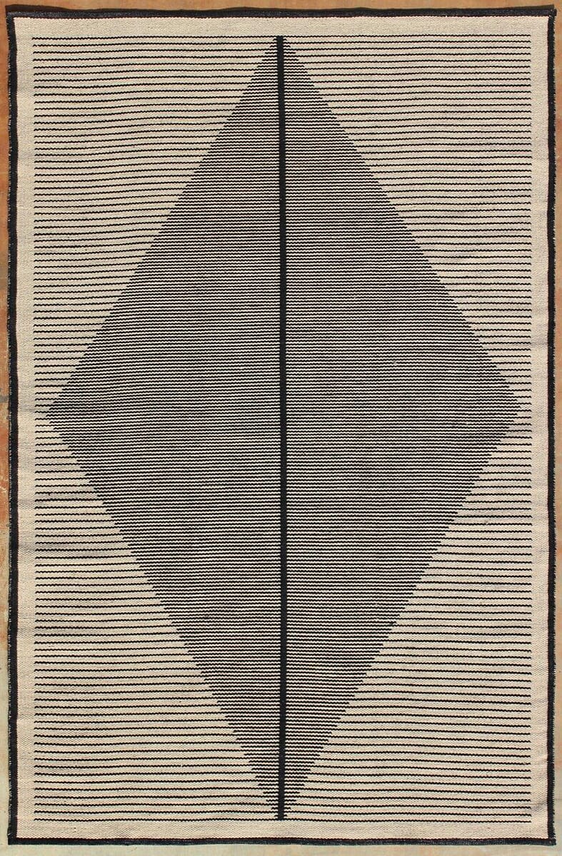 Chandra Elyza Ely-51600 Beige / Black Rugs.