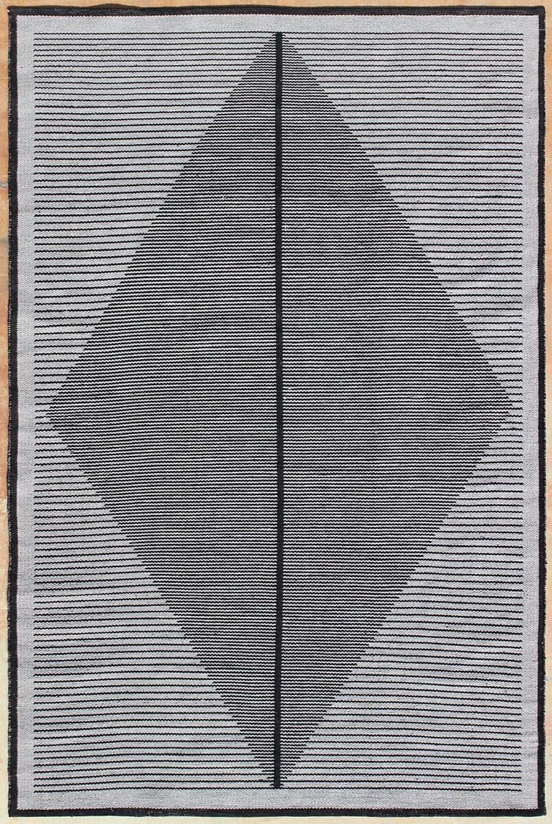 Chandra Elyza Ely-51602 Grey / Black Rugs.