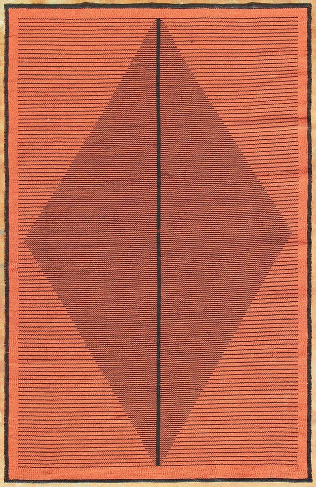 Chandra Elyza Ely-51603 Rust / Black Rugs.