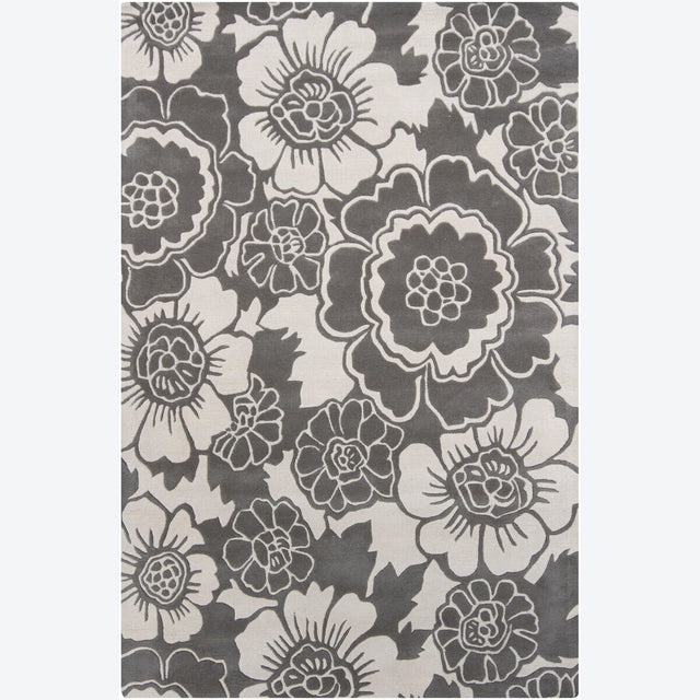 Chandra Faro Far-6212 Grey / White Rugs.