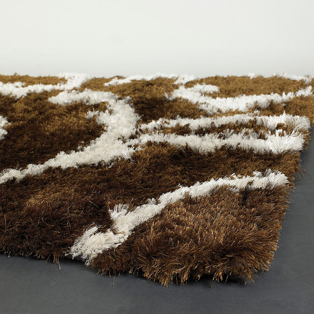 Chandra Fola Fol10602 Brown / White Rugs.