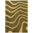 Chandra Fola Fol10624 Green / Yellow Rugs.