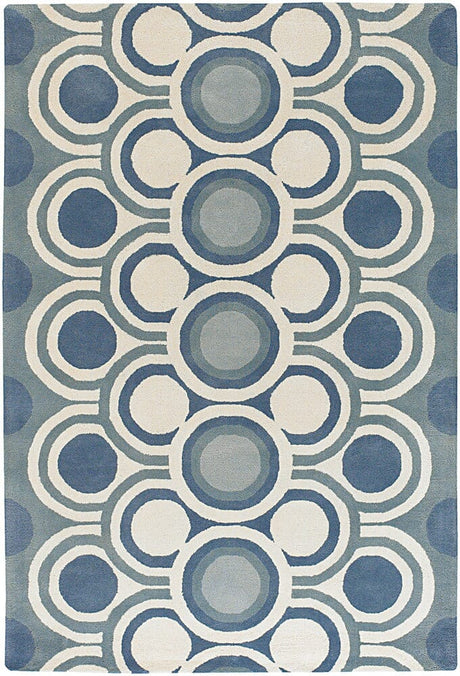 Chandra Fresca fre-4529 Blue Rugs.