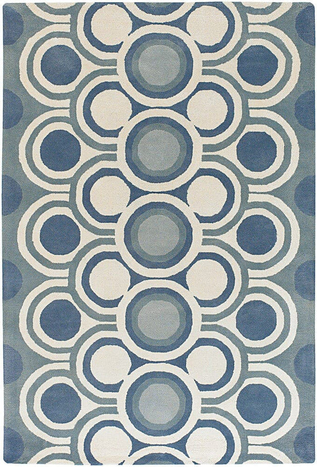 Chandra Fresca fre-4529 Blue Rugs.