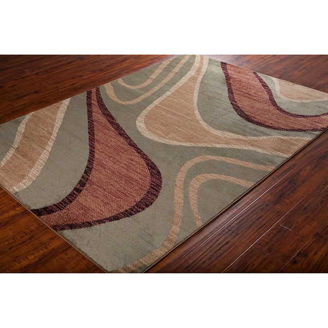 Chandra Ganesh Ganesh14 Grey / Brown / Cream / Black Rugs.