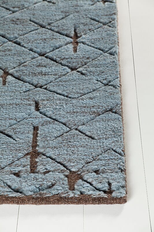 Chandra Genna Gen45202 Blue / Brown Rugs.