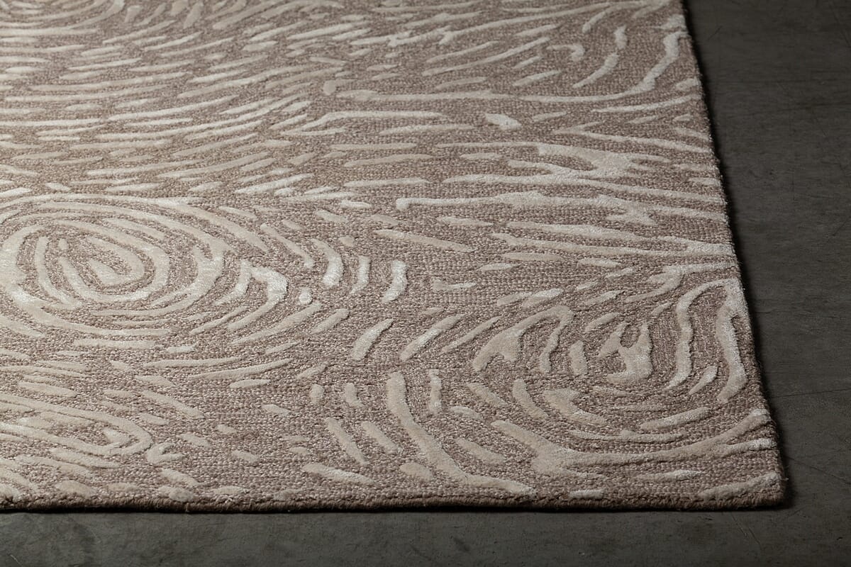 Chandra Hester Hes-49701 Brown / Tan Rugs.