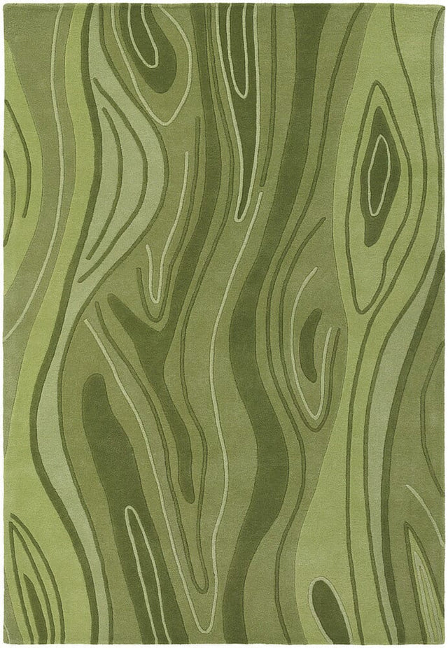 Chandra Inhabit Inh21617 Green Rugs.