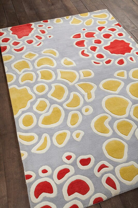 Chandra Inhabit Inh21628 Grey Rugs.