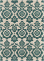 Chandra Int Int-30085 Green / Cream Rugs.