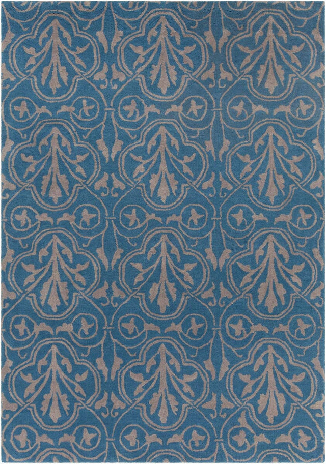 Chandra Int Int-30094 Blue / Grey Rugs.