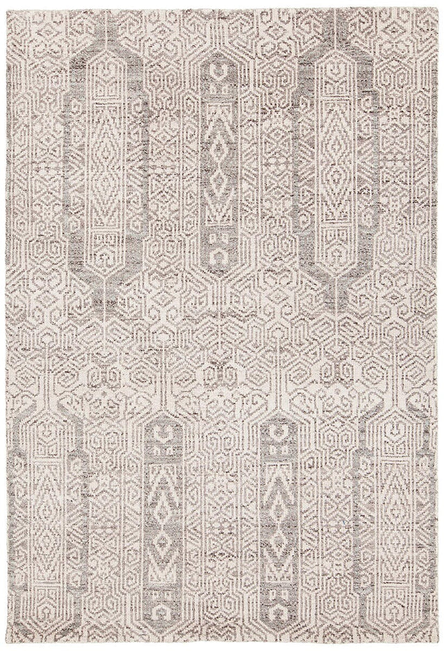 Chandra Isla Isl44200 Grey / White Rugs.