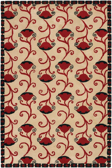 Chandra Janelle Style jan-2637 Burgundy Rugs.