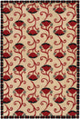 Chandra Janelle Style jan-2637 Burgundy Rugs.