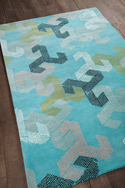Chandra Jessica Swift Jes-28906 Blue Rugs.