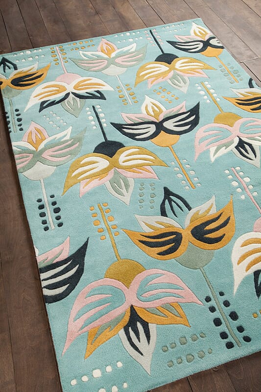 Chandra Jessica Swift Jes-28911 Blue Rugs.