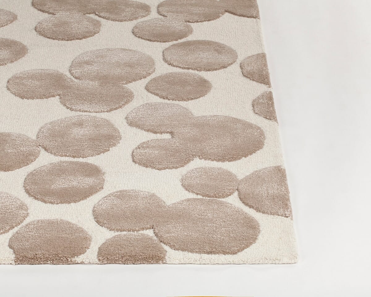 Chandra Joya Joy-46102 White / Brown Rugs.