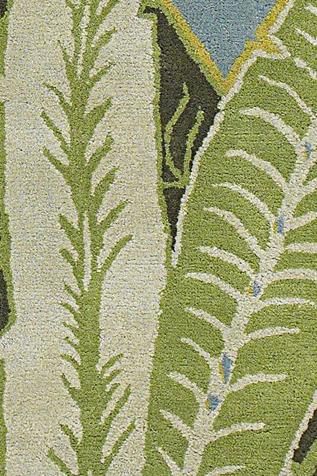 Chandra Kronos kro-6301 Green Rugs.