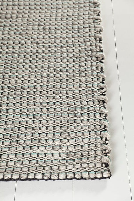 Chandra Lena Len44600 Teal / White / Grey / Black Rugs.