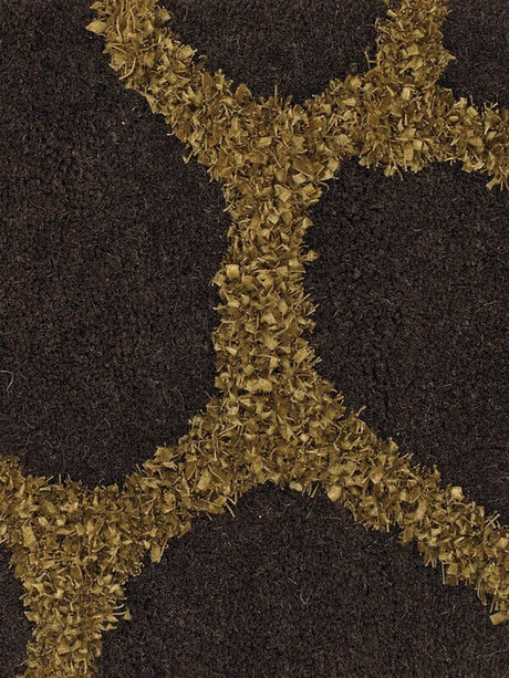Chandra Liberty Lib14903 Dark Brown / Gold Rugs.