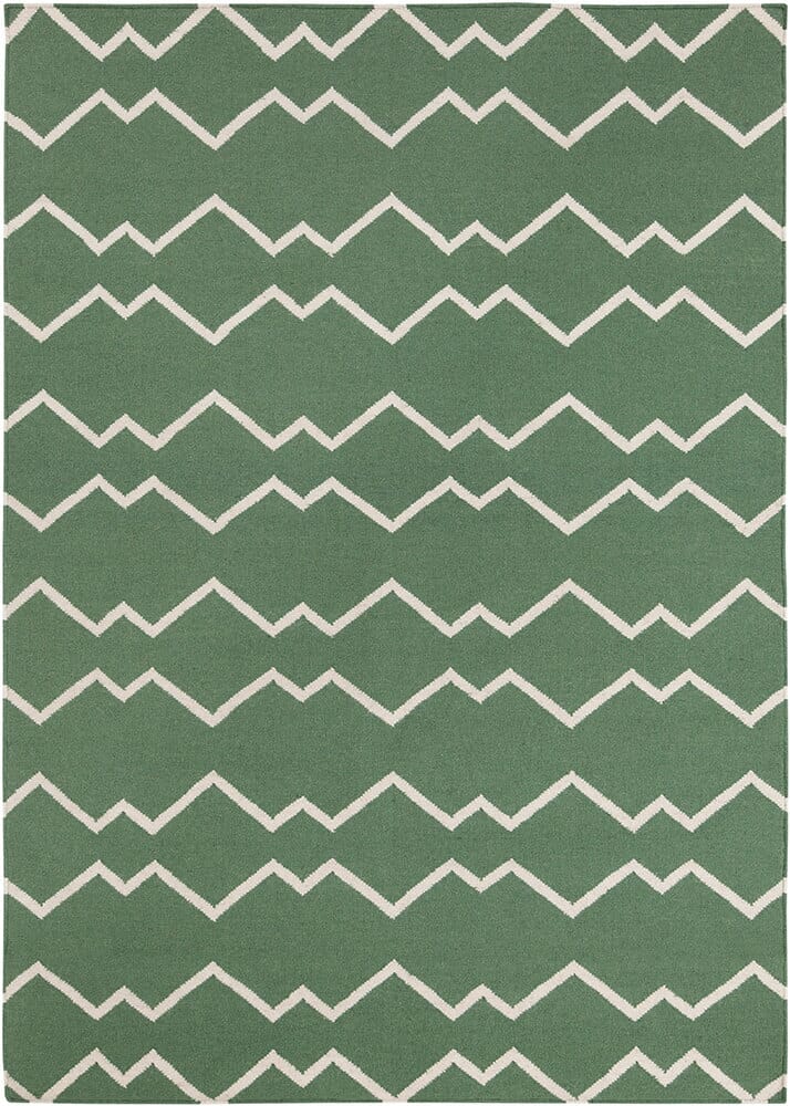 Chandra Lima Lim-25703 Green / White Rugs.