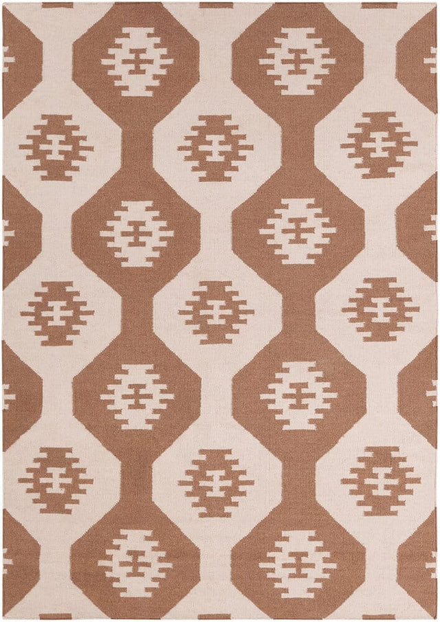 Chandra Lima Lim-25715 Brown / Cream Rugs.