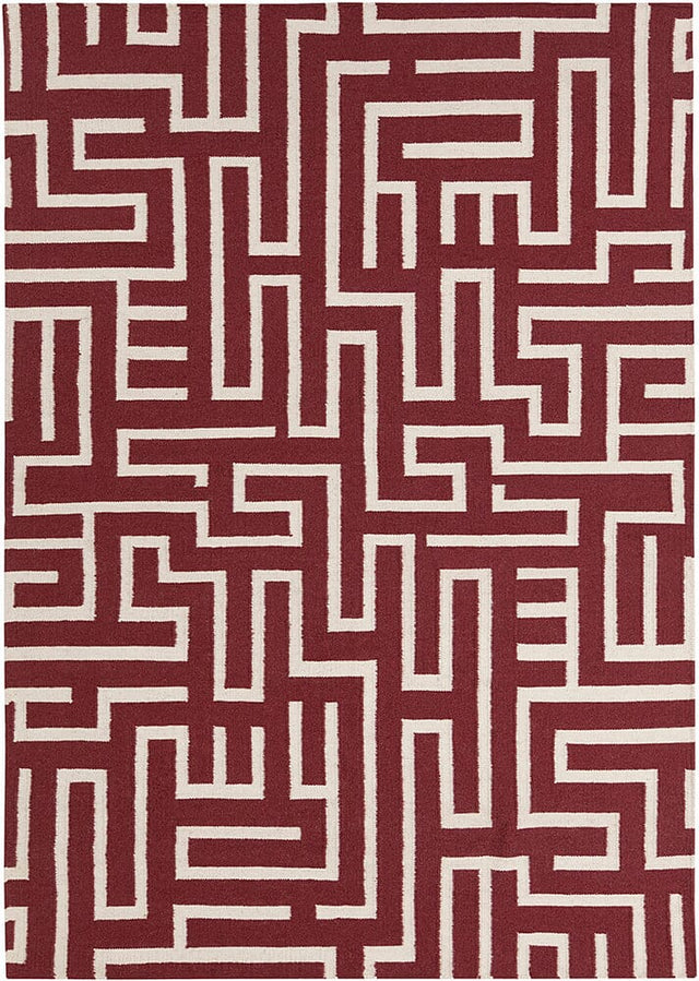 Chandra Lima Lim-25726 Burgundy Rugs.