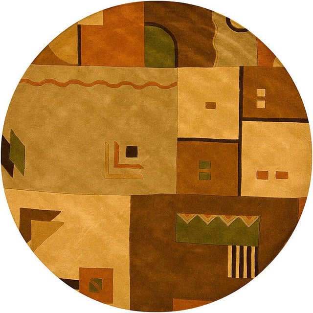 Chandra Metro met-509 Orange Rugs.