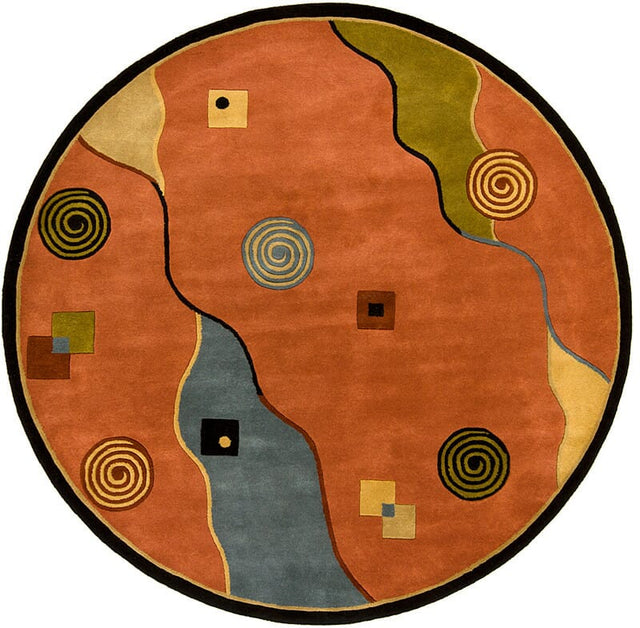 Chandra Metro met-537 Brown Rugs.