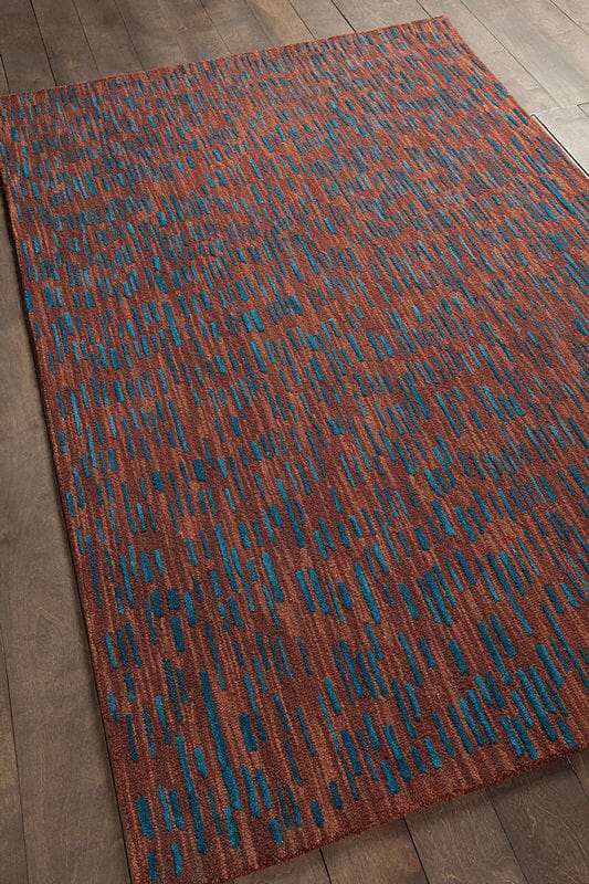 Chandra Misty Mis42300 Brown / Blue Rugs.