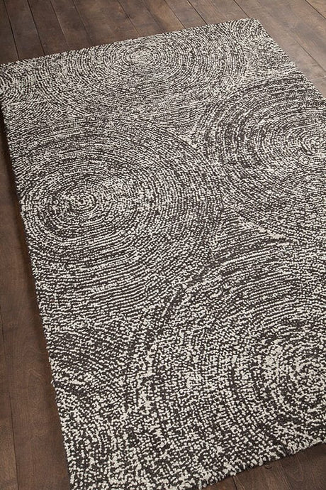 Chandra Navyan Nav5006 Black Rugs.