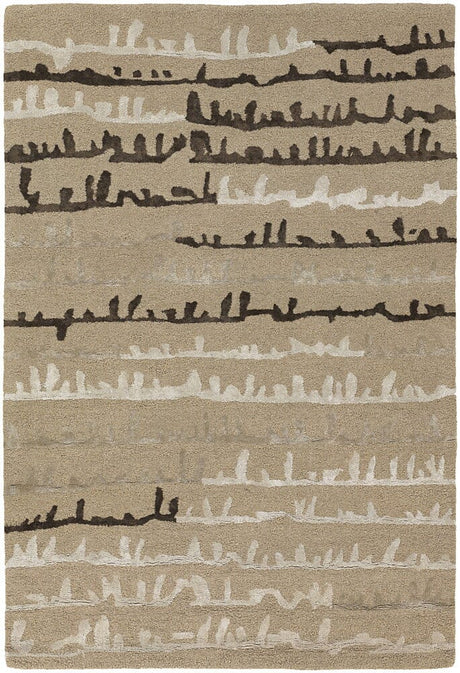 Chandra Navyan Nav5007 Khaki Rugs.