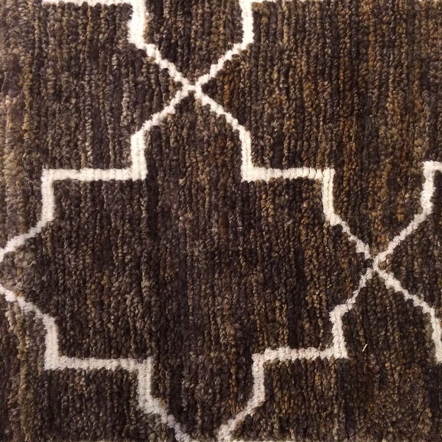 Chandra Nesco Nes32702 Dark Brown Rugs.