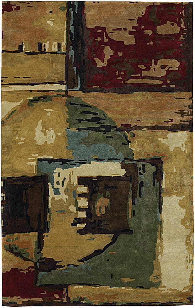 Chandra Nirvana nir-6600 Tan & Ivory Rugs.