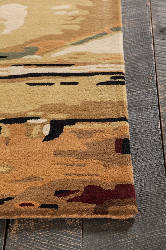 Chandra Nirvana nir-6600 Tan & Ivory Rugs.