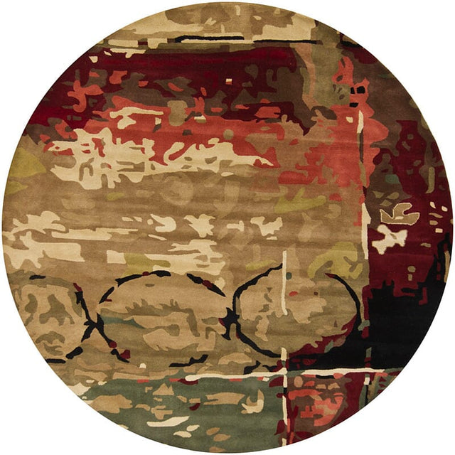 Chandra Nirvana nir-6601 Brown Rugs.