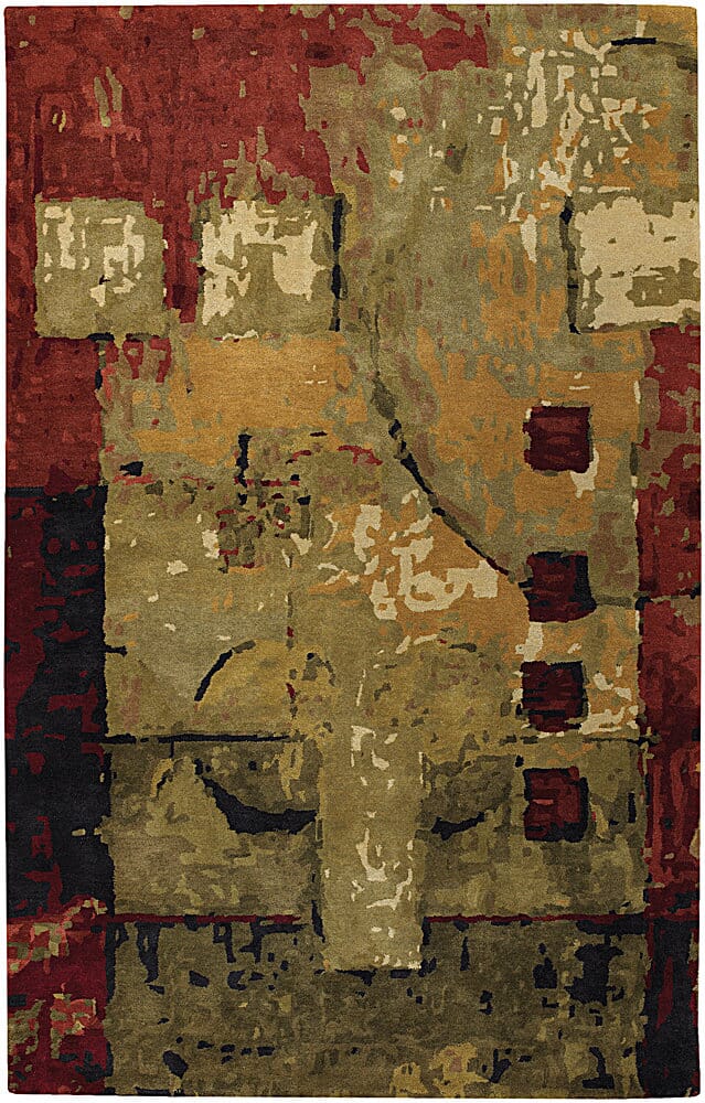 Chandra Nirvana nir-6602 Brown Rugs.
