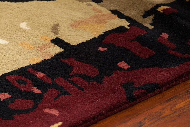 Chandra Nirvana nir-6602 Brown Rugs.