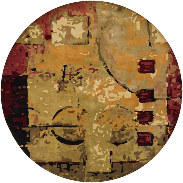 Chandra Nirvana nir-6602 Brown Rugs.