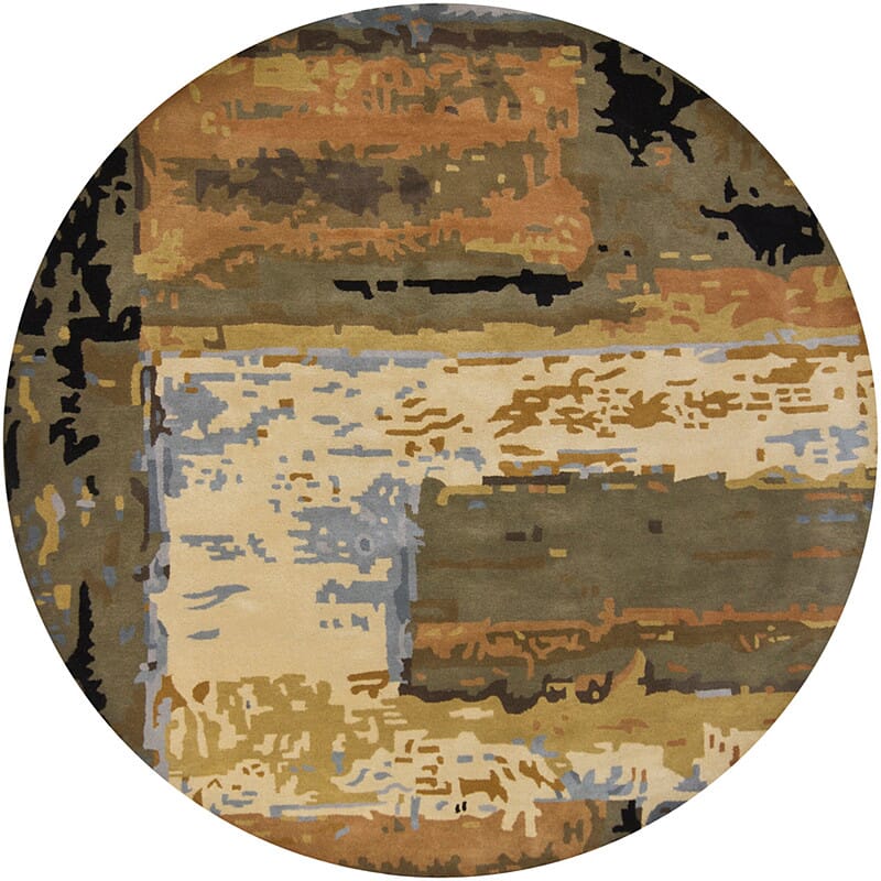 Chandra Nirvana nir-6603 Tan & Ivory Rugs.