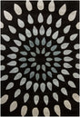 Chandra Oleander Ole-24802 Black / Grey Rugs.